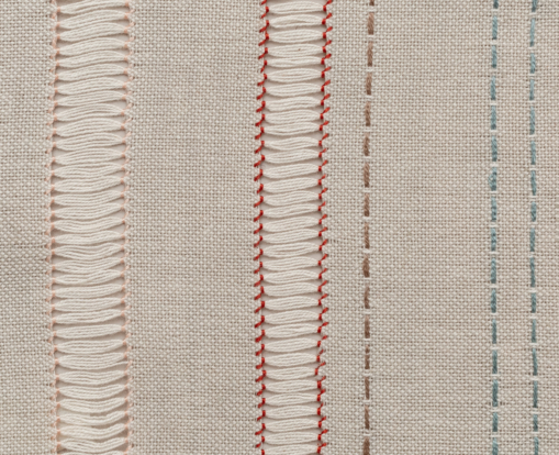 Benedetta Embroidered Linen Cushion - Image 3