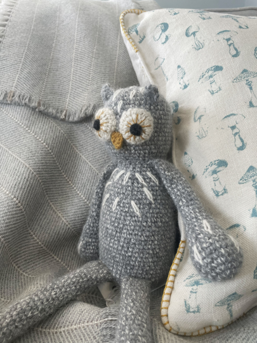 Owl Handmade Baby Toy - Image 3