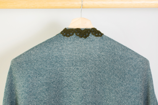 Madeline Handmade Alpaca Cape - Image 2