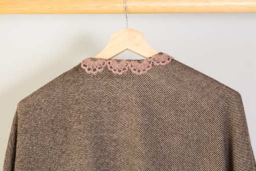 Madeline Handmade Alpaca Cape - Image 6