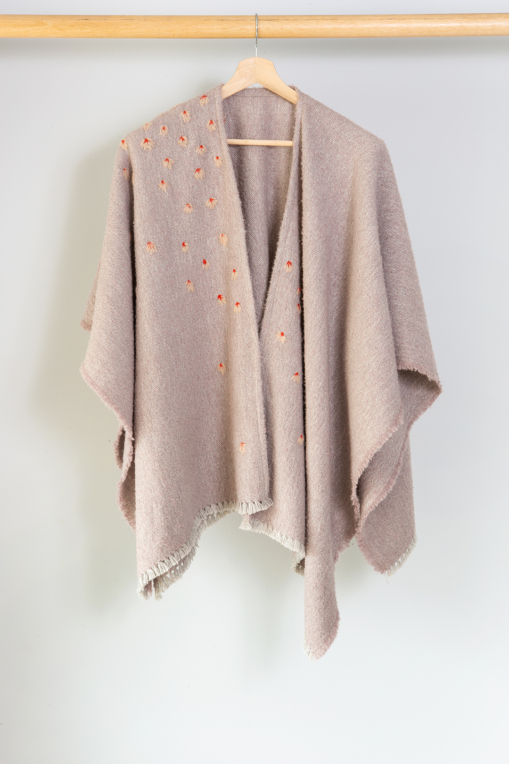 Flock Handmade Alpaca Cape - Image 2