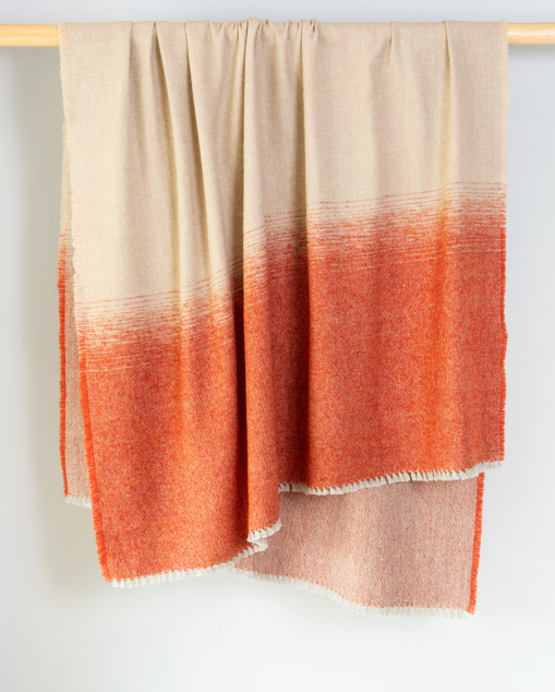 Hazel Handmade Alpaca Throw - Image 2