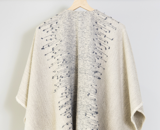 Bente Alpaca Handmade Cape - Image 3